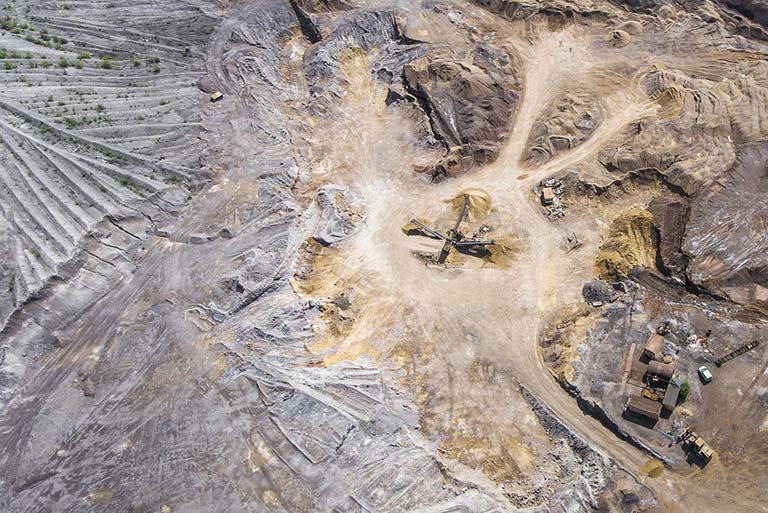 Mine Aerial Photo